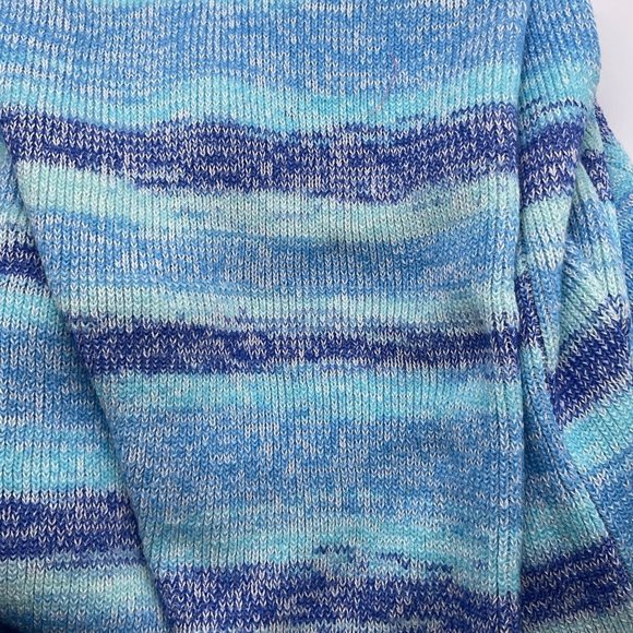 Wild Fable Women's Sleeveless Halter Striped Sweater Dress Medium Blue S… - Picture 7 of 7